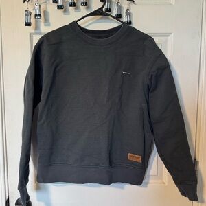 Women’s Black Crewneck Sweater - Smith and Rogue - S - made in Peru